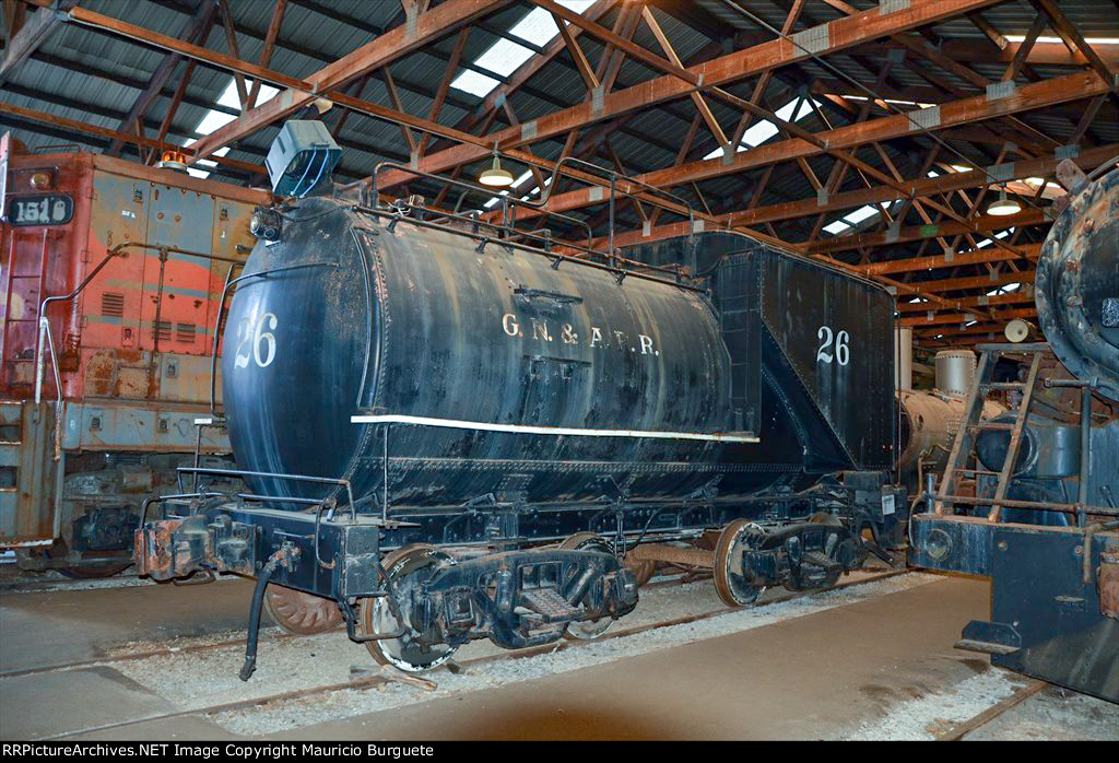 Graysonia Nashville & Ashdown 2-6-0 Steam Locomotive Tender